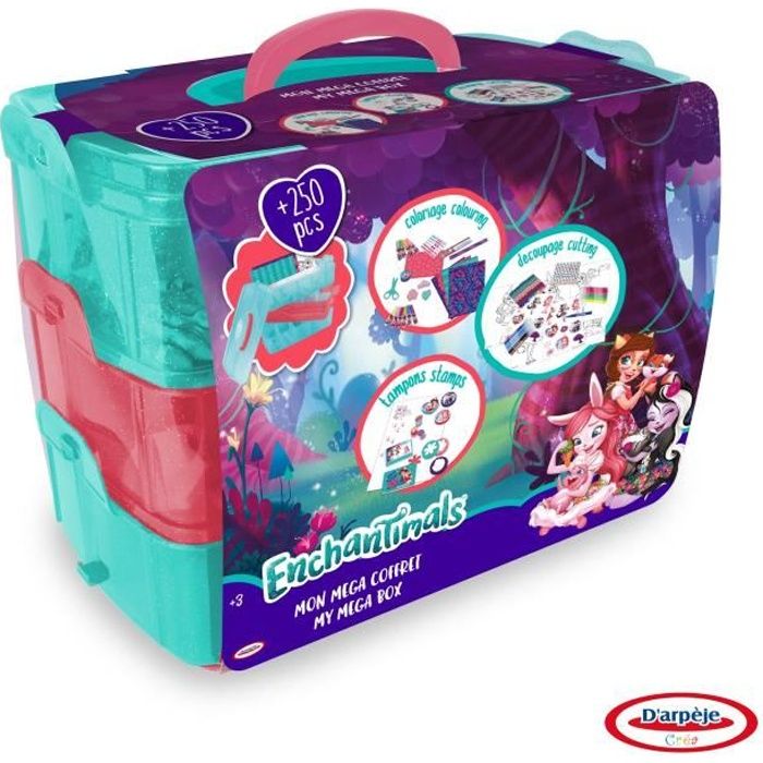 ENCHANTIMALS - Ma Méga Box - 250 pcs