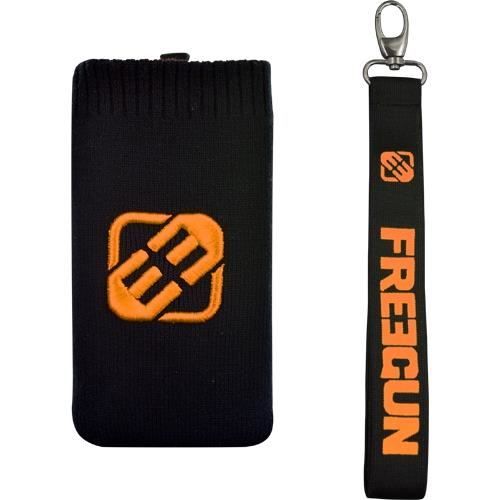 FREEGUN Chaussette pour Smartphone - Orange