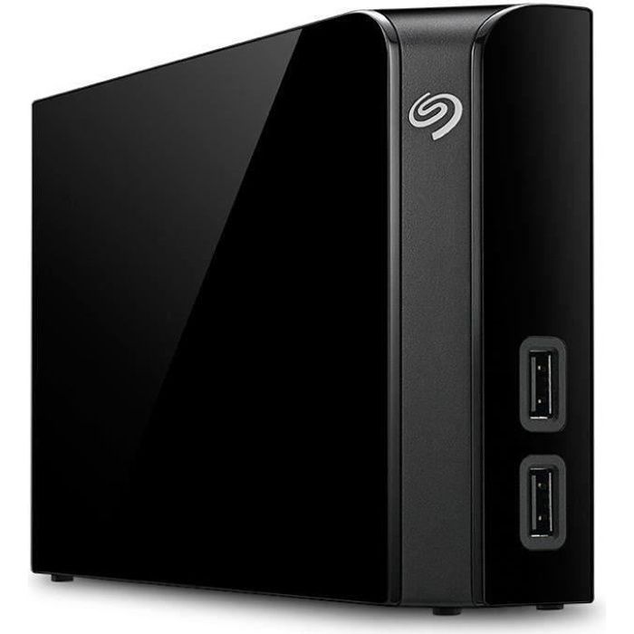 SEAGATE - Disque dur externe - Backup Plus Desktop w/Hub - 8 To - Noir (STEL8000200)