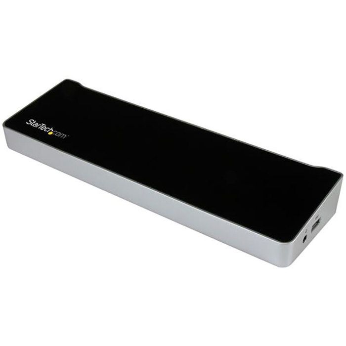 STARTECH.COM Station d'accueil USB-C triple affichage 4K pour PC portable - 2x DP 1x HDMI - Power Delivery