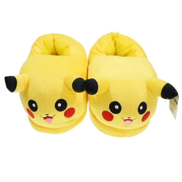 Pokemon Totoro Pikachu coton pantoufle chaussures Achat / Vente