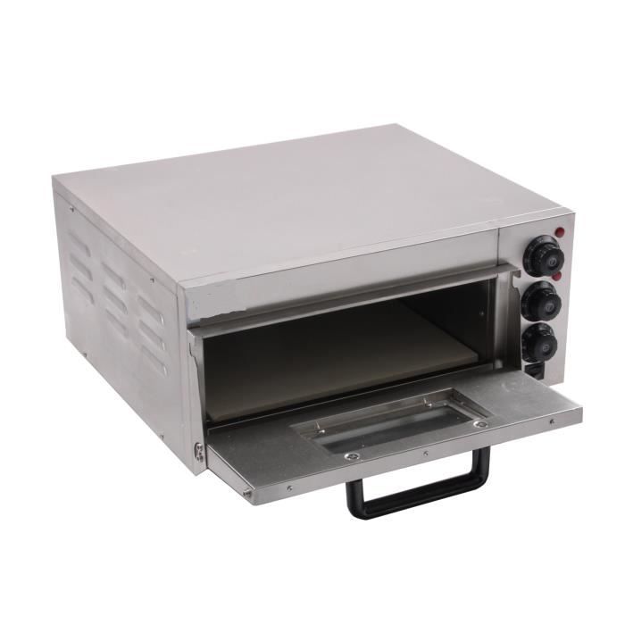 Four à pizza pro inox 220 volt 2000 watt1