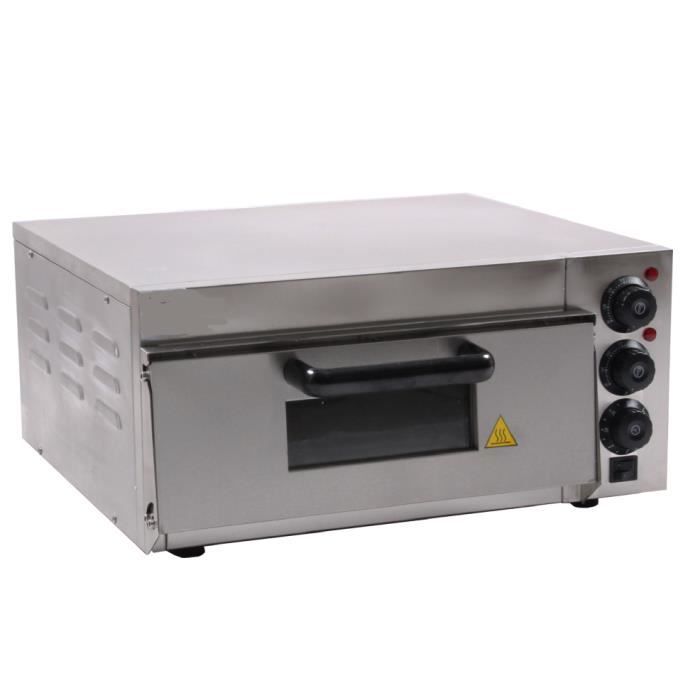 Four à pizza pro inox 220 volt 2000 watt3
