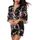 HONOFASH-Kimono Japonais Court Sexy Robe de Chambr