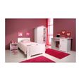 Chambre Fille Blanche et Rose avec armoire 1 porte CANDY - Achat ... Chambre Fille Blanche et Rose avec armoire 1 porte CANDY - Achat ...