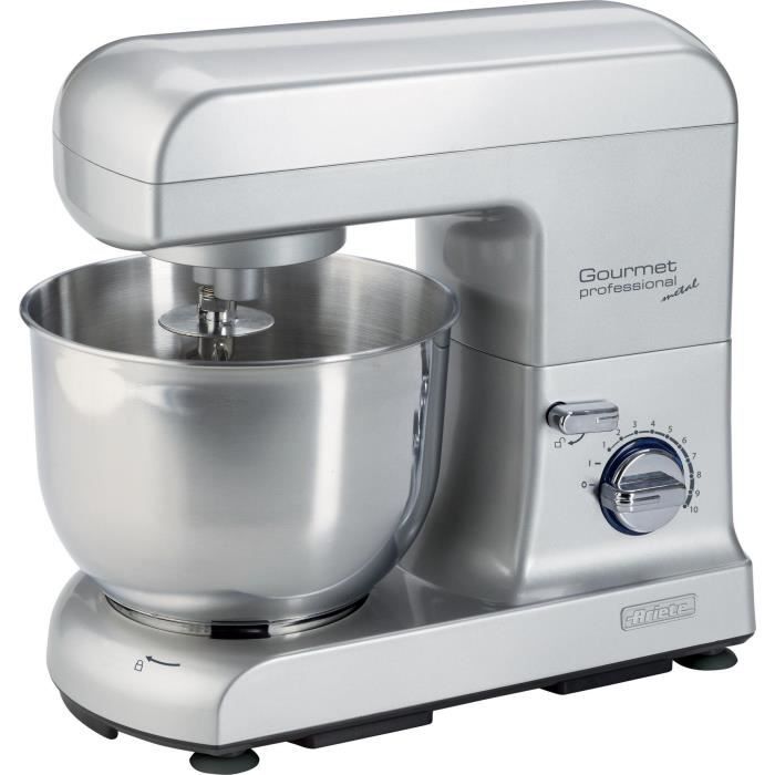 ARIETE 1596 Robot pâtissier Gourmet Professional - Gris