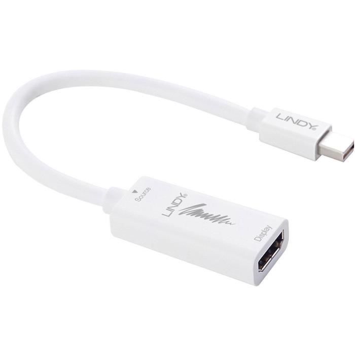 LINDY Adaptateur Mini DisplayPort vers HDMI