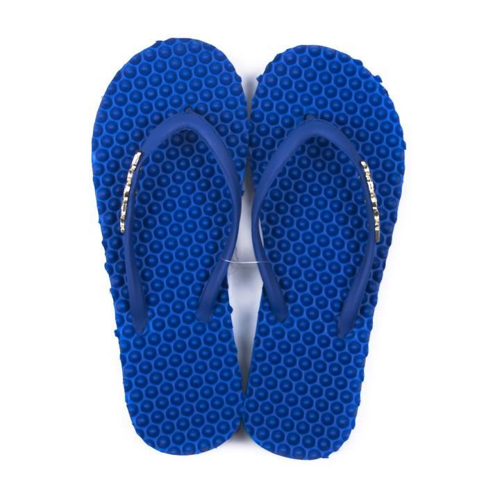 RUSTY Tongs Speed Hump E11 - Enfant Fille - Bleu saphire