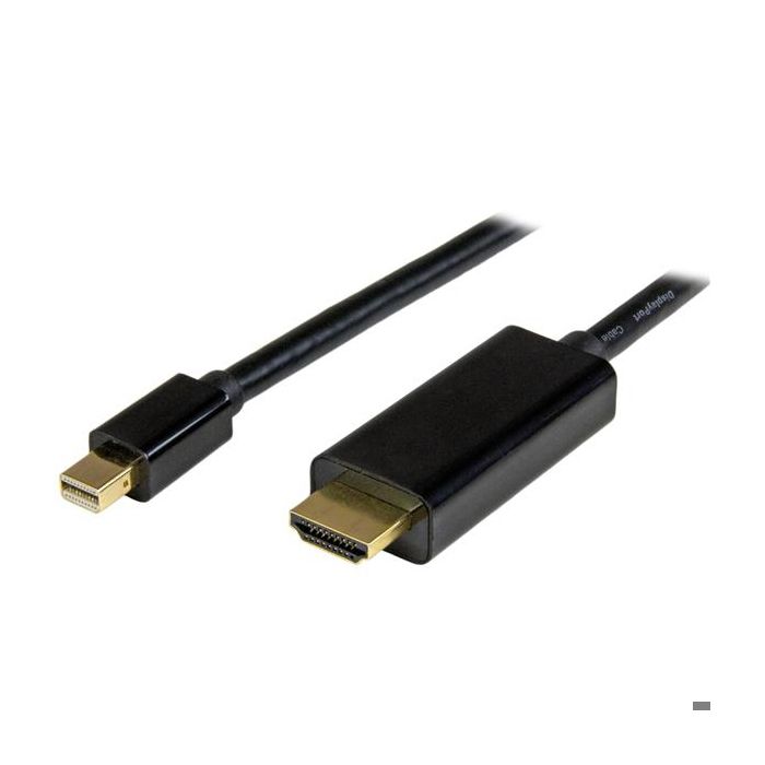 STARTECH.COM Câble adaptateur Mini DisplayPort vers HDMI - 2 m - M / M - 4K - Noir