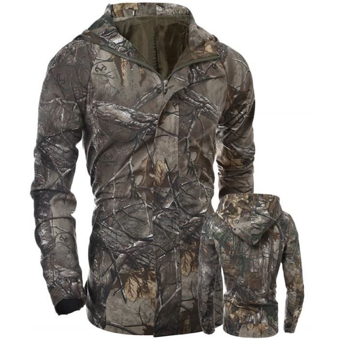 Trench Homme à capuche Marque camouflage veste ... Armée ...