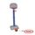 FUNBEE Panier de basket sur socle ajustabe et ball