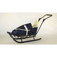 BOBSLEIGH LUGE LUXUEUSE BOIS ET METAL AVEC SA CHANCELIERE BOBSLEIGH LUGE LUXUEUSE BOIS ET METAL AVEC SA CHANCELIERE