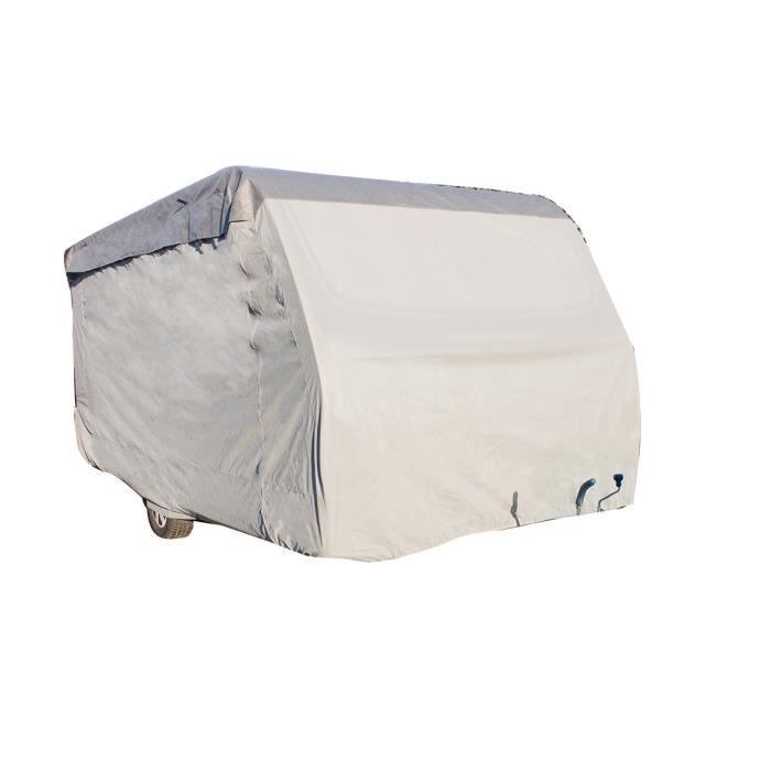 Housse pour caravane 590 x 250 x 220 cm - Gris
