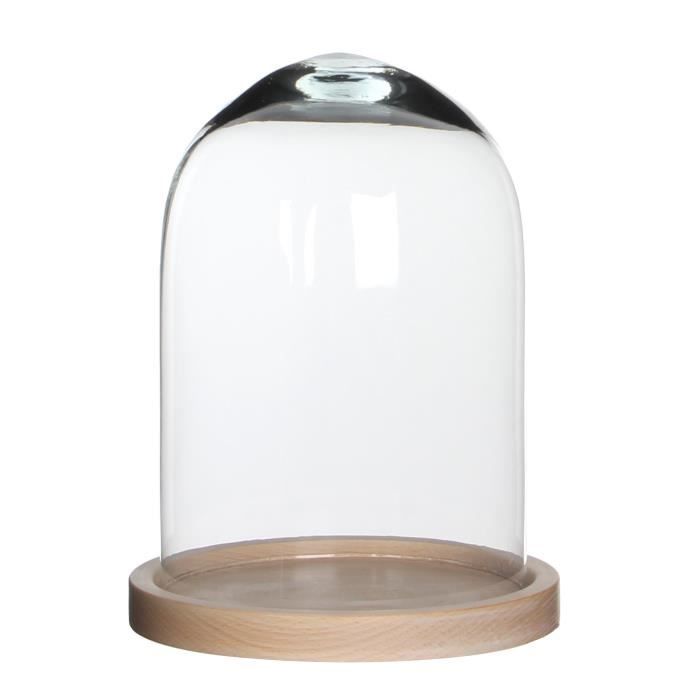 MICA Cloche Hella transparent - 23 xØ17,5 cm