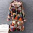 Chaude Poches Capuchon À Imprimé Femme Vintage Fille Outwear Floral HwFBqF