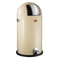 POUBELLE - CORBEILLE Wesco Kickboy Poubelle Acier inoxydable Amande 40 POUBELLE - CORBEILLE Wesco Kickboy Poubelle Acier inoxydable Amande 40