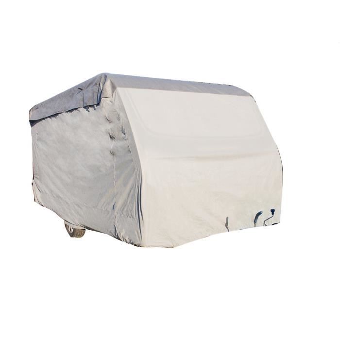 Housse pour caravane 670 x 250 x 220 cm - Gris
