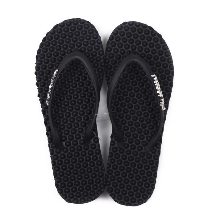 RUSTY Tongs Speed Hump E11 - Enfant Fille - Noir