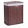 Zeller 13414 Panier a linge a 2 compartiments