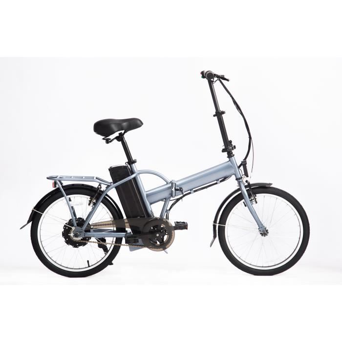 REVŒ VELO ELECTRIQUE RIDE 20' - 24V-7.8AH GRIS - 250 Watts