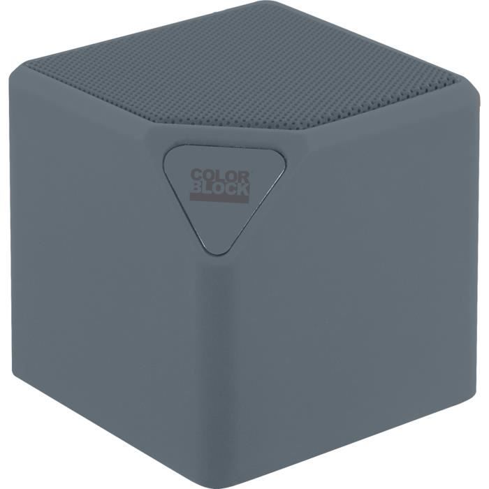 COLORBLOCK CBSPKBTLOWGR Enceinte Bluetooth Lowlow - Gris