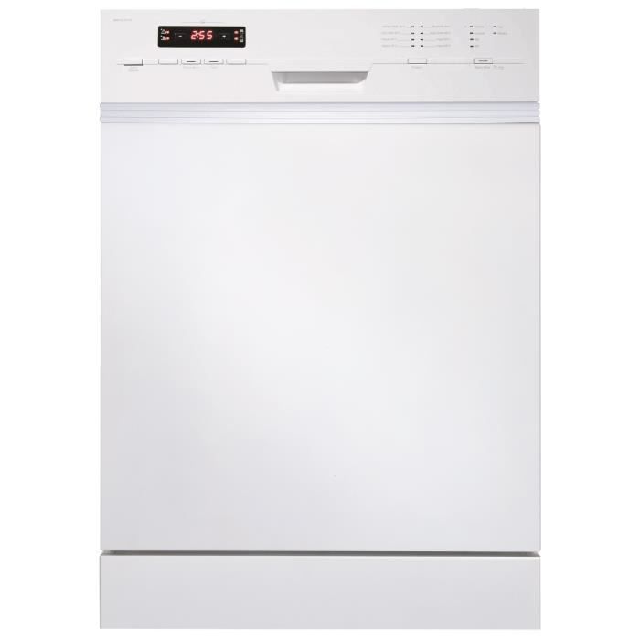 HAIER DW15-T2147 Lave-vaisselle pose libre - 15 couverts - 47 db - A ++ - L 59.6 cm