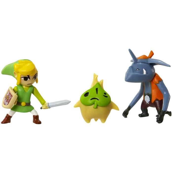 Pack de 3 micro figurines - Serie 4 - Nintendo - 2 cm