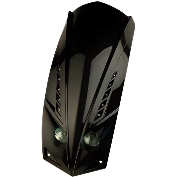Motodak Tablier AV//Face AV Scooter tunr Adapt Peint ludix Noir Compteur Triangulaire