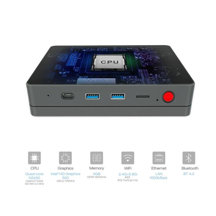 Beelink S1 Mini PC 4K Quad Core 64Bit Bluetooth4.01