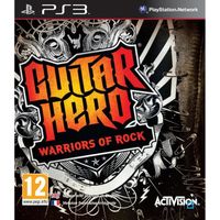 JEU PS3 GUITAR HERO : Warriors of Rock / Jeu console PS3 JEU PS3 GUITAR HERO : Warriors of Rock / Jeu console PS3