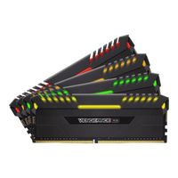 MÉMOIRE RAM Corsair Vengeance RGB - DDR4 - 64 Go: 4 x 16 Go - MÉMOIRE RAM Corsair Vengeance RGB - DDR4 - 64 Go: 4 x 16 Go -