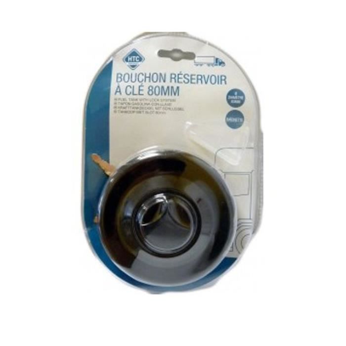 Bouchon de réservoir avec clé - Ø8 cm
