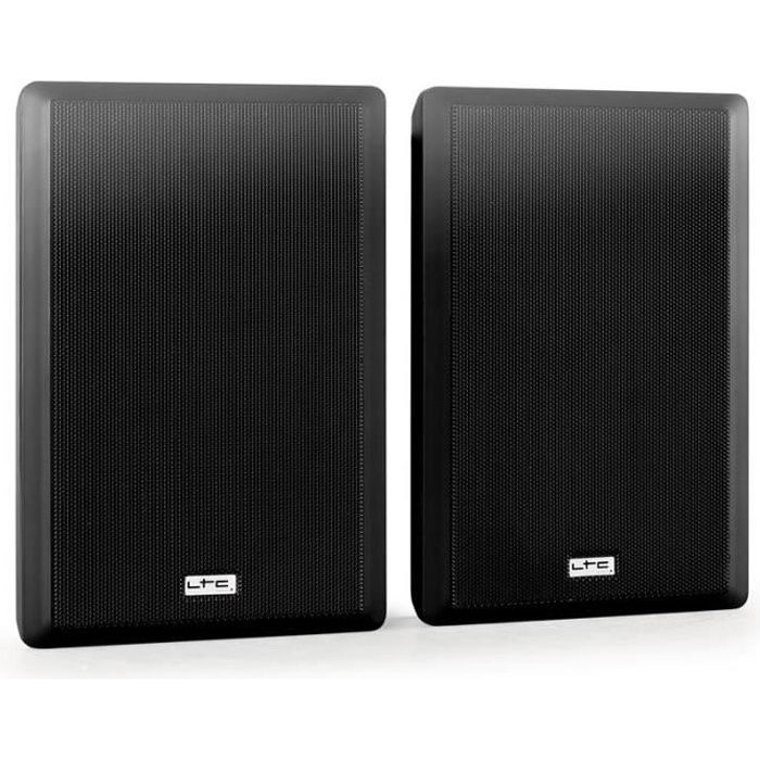 LTC AUDIO SSP501F-B Enceintes murales extra-plates à 2 voies 5.25\