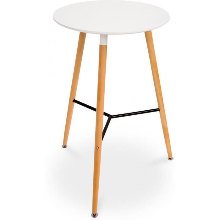 Table Style DSW pour Tabouret de bar Blanc - Achat / Vente ...