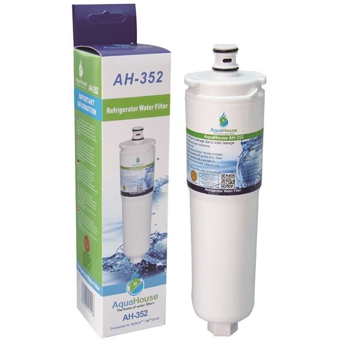 2 x finerfilters Compatible Bosch Neff Siemens CS-52 CS52 640565 Filtre à Eau