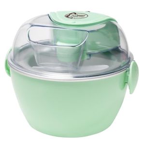BESTRON DHY1705 Sorbeti?re - Jusqu'? 1L de préparation - Vert Pastel