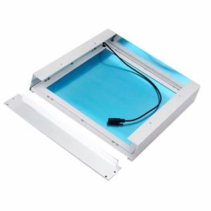 HOUSSE DE COUSSIN Kit en Saillie ALU pour Dalle LED 60x60 Slim (Pack