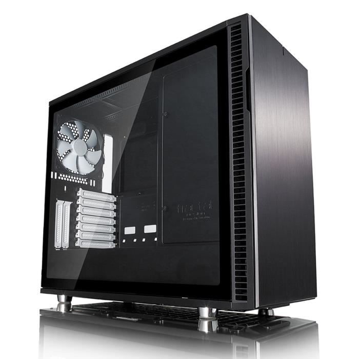Fractal Design Define R6C Black Tempered Glass USB-C