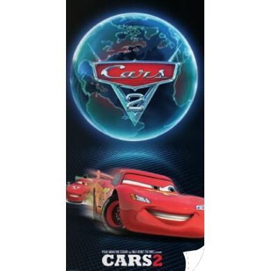 CARS 2   Serviette de plage globe   150 cm   Achat / Vente SERVIETTES