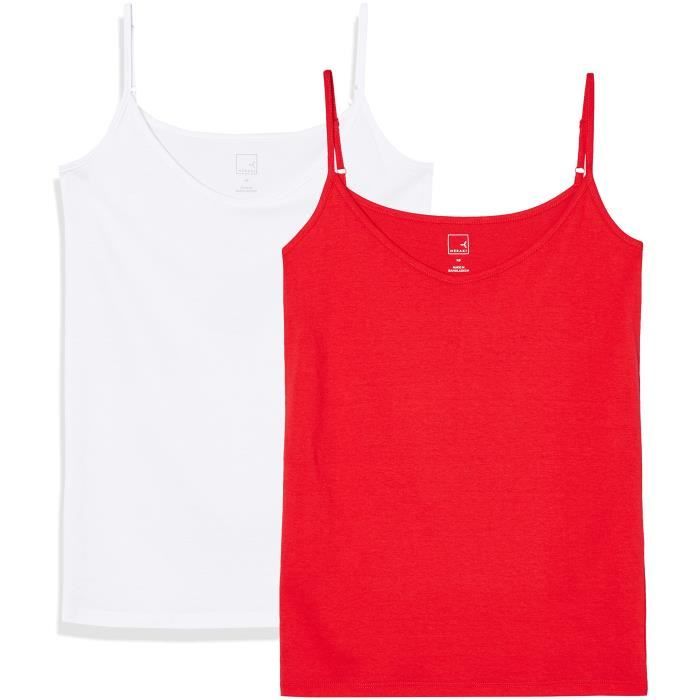 2 Taille Femmes Pack Vest 36 3lls72 Camisole Of TwY1I
