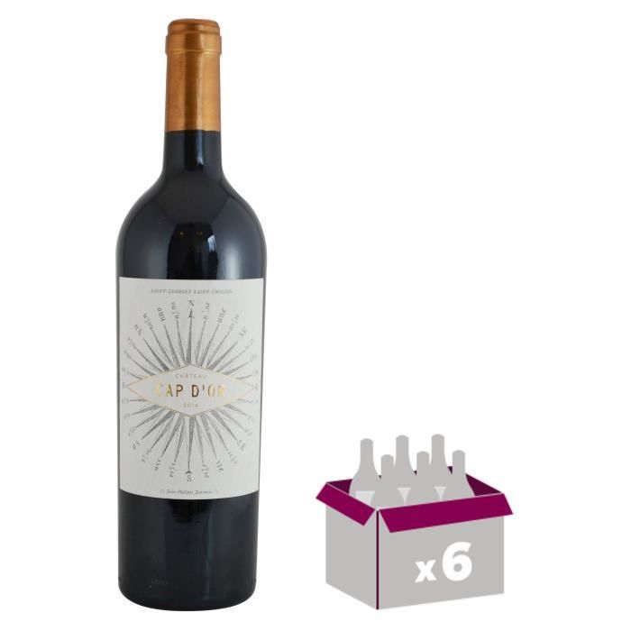 CHÂTEAU CAP D'OR ST GEORGES 2014 Grand Vin de Bordeaux - Rouge - 75 cl x 6