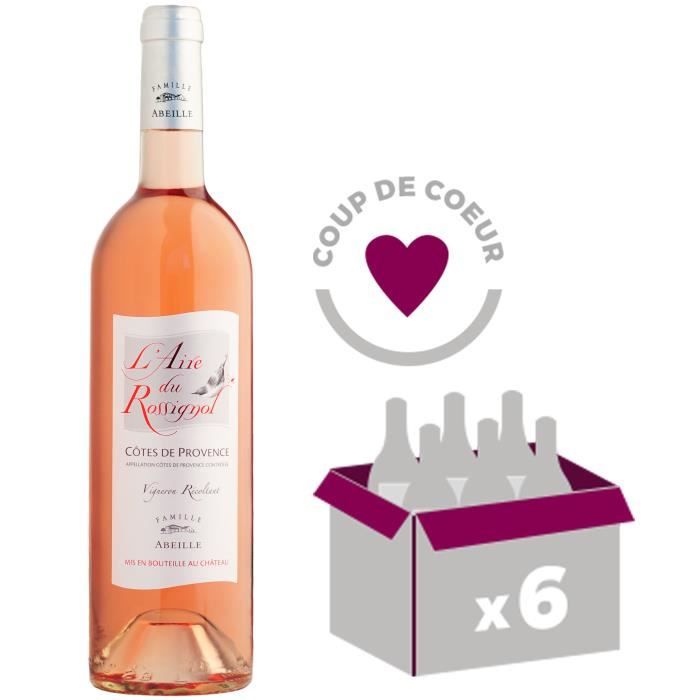 L'Aire du Rossignol Côtes de Provence 2015 - Vin rosé
