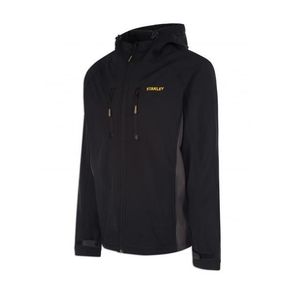 STANLEY Veste softshell Austin - Mixte - Noir