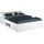 ZODIAC Lit adulte contemporain blanc - l 140 x L 1