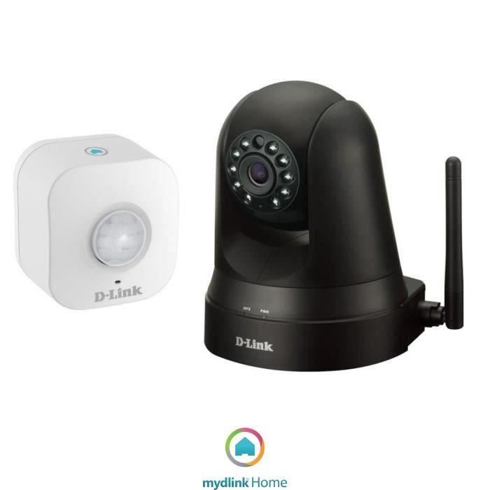 Mydlink Home Kit Caméra de surveillance IP DCS-5010L + Détecteur de mouvement