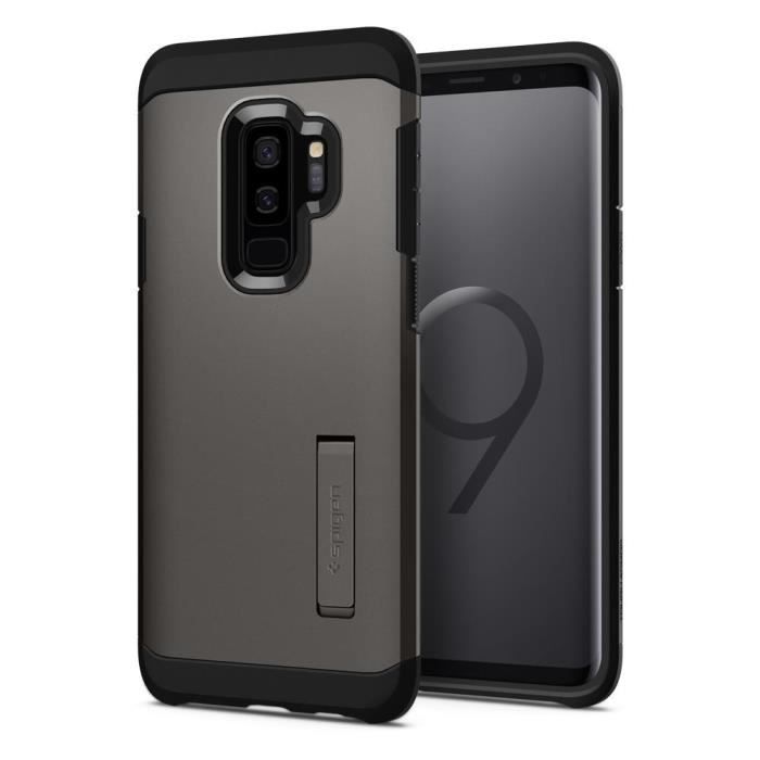 Spigen Tough Armor Pour Galaxy S9+ Gun metal