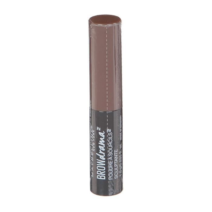 GEMEY MAYBELLINE Brow Drama Shaping Chalk Poudre Sourcils - 130 Marron