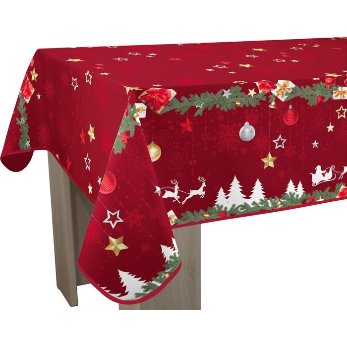 Nappe de Noël Achat / Vente Nappe de Noël pas cher Cdiscount