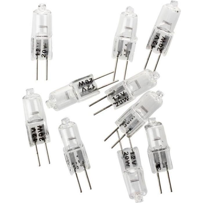 Ampoule halogene g4 12v 20w - Achat / Vente pas cher