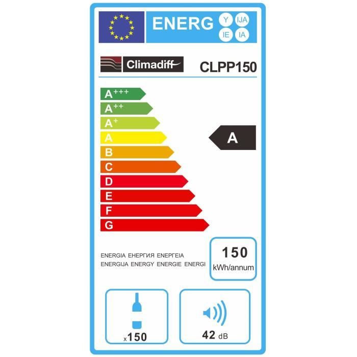  CLPP150 Cave à vin polyvalente ou de vieillissement3